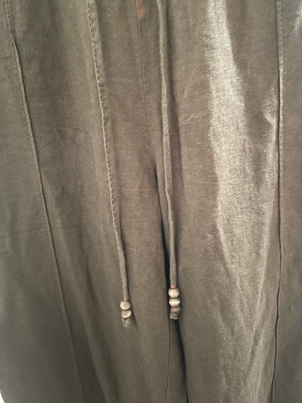 Mango Women’s Drawstring Joggers in Dark Brown - Picture 6 of 8